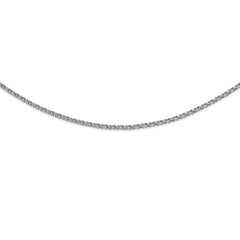 Stainless Steel Polished Fancy Link 22in Chain