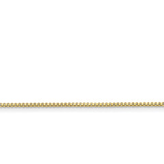 Stainless Steel IP Gold-plated 1.5mm 20in Box Chain