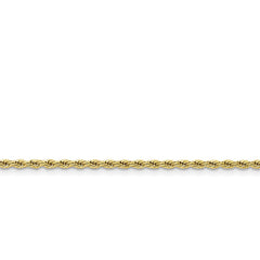 Stainless Steel IP Yellow-plated 2.4mm 24in Rope Chain