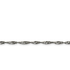 Stainless Steel 3.0mm 18in Singapore Chain