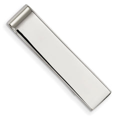 Stainless Steel Polished Tie Bar / Money Clip