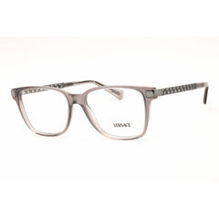 Versace Unisex Eyeglasses - Opal Grey Plastic Square Full Rim Frame | 0VE3340U 5406