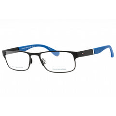 Tommy Hilfiger Men's Eyeglasses - Matte Black Full Rim Metal Frame | Th 1523 0003 00