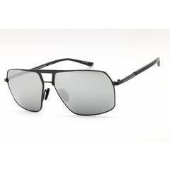 Porsche Men's Sunglasses - Black Titanium Full Rim Frame Light Grey Lens | P8930 A