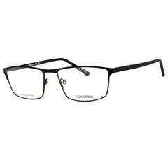 Liz Claiborne Men's Eyeglasses - Black Ruthenium Metal Rectangular | CB 264 0RZZ 00