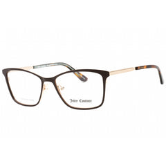 Juicy Couture Women's Eyeglasses - Matte Brown Metal Cat Eye Frame | JU 190 04IN 00