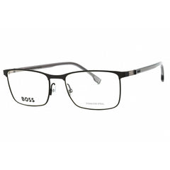 Hugo Boss Men's Eyeglasses - Matte Ruthenium Black Full Rim Frame | BOSS 1637 0SVK 00
