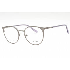 Guess Women's Eyeglasses - Matte Light Nickeltin Round Full Rim Frame | GU2913 011