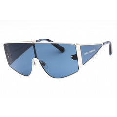 Dolce & Gabbana Men's Sunglasses - Silver Metal Shield Full Rim Frame | 0DG2305 05/80