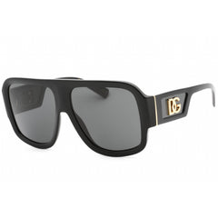 Dolce & Gabbana Men's Sunglasses - Black Plastic Frame Dark Grey Lens | 0DG4401 501/87