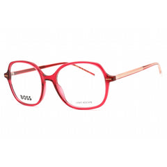 Hugo Boss Women's Eyeglasses - Burgundy Butterfly Full Rim Frame | BOSS 1525 0LHF 00