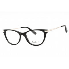 Pepe Jeans Women's Eyeglasses - Black Plastic Cat Eye Full Rim Frame | PJ3426 C1