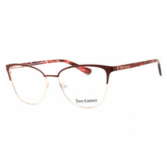 Juicy Couture Women's Eyeglasses - Burgundy Cat Eye Metal Frame | JU 238/G 0LHF 00