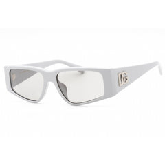 Dolce & Gabbana Women's Sunglasses - Light Grey Rectangular Frame | 0DG4453F 341887