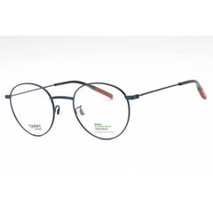 Tommy Hilfiger Unisex Eyeglasses - Matte Blue Metal Round Frame | TJ 0030 0FLL 00