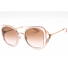 Coach Women's Sunglasses - Transparent Pink/Rose Gold Full Rim Frame | 0HC7153B 557511