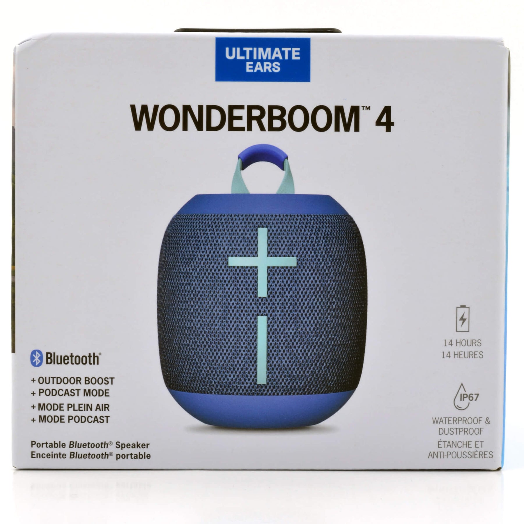 Ultimate Ears WONDERBOOM 4 Bluetooth Mini Speaker Cobalt Blue