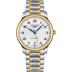 Longines Men's Watch - Master Automatic Silver Dial Two Tone Bracelet | L26285787