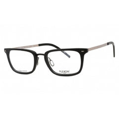 Flexon Men's Eyeglasses - Black Acetate Rectangular Full Rim Frame | FLEXON B2021 001