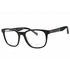 Tommy Hilfiger Men's Eyeglasses - Black Plastic Square Frame | TH 1907 0807 00