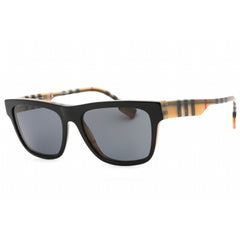 Burberry Men's Sunglasses - Black On Vintage Check Square Frame | 0BE4293 380687