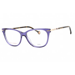 Carolina Herrera Women's Eyeglasses - Violet Havana 54mm Plastic Frame | HER 0096 0HKZ