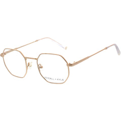 Kendall + Kylie Women's Eyeglasses - Shiny Rose Gold Metal Frame | KKO196 DEZI 780