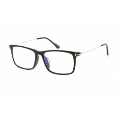 Tom Ford Men's Eyeglasses - Shiny Black Plastic Rectangular Frame | FT5758-F-B 001