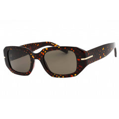 Hugo Boss Women's Sunglasses - Havana Pattern Oval Plastic Frame | BOSS 1608/S 02VM IR