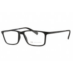 Armani Exchange Men's Eyeglasses - Black Rectangular Frame Demo Lens | AX3027F 8078