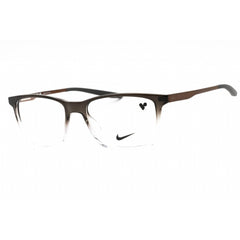 Nike Unisex Eyeglasses - Dark Grey Fade Rectangular Full Rim Frame | NIKE 7286 035