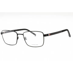 Tommy Hilfiger Men's Eyeglasses - Matte Black Rectangular Frame | TH 1946 0003 00