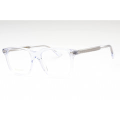Gucci Men's Eyeglasses - Crystal Plastic Square Shape Full Rim Frame | GG0737O 018