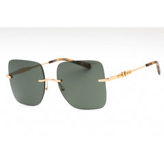 Michael Kors Women's Sunglasses - Gold Metal Butterfly Rimless Frame | 0MK1150 18963H