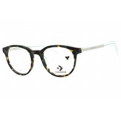 Converse Unisex Eyeglasses - Teal Tokyo Tortoise Plastic Round Frame | CV5081 446