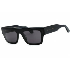 Calvin Klein Unisex Sunglasses - Black Acetate Rectangular Full Rim | CK23504S 001