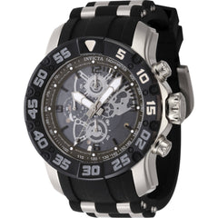 Invicta Men's Watch - Invicta Racing Chronograph Black and Silver Tone Case | 48059