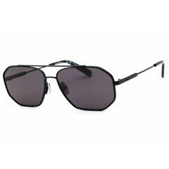 Salvatore Ferragamo Men's Sunglasses - Black Geometric Full Rim Frame | SF303SL 001