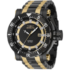Invicta Men's Chrono Watch - Coalition Forces Gold Tone, Black Dial Bracelet | 41159
