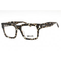 Just Cavalli Women's Eyeglasses - Brown Grey Tortoise Plastic Square | VJC015 03KA