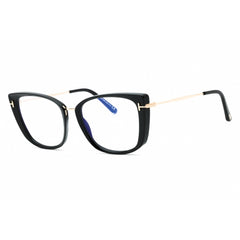 Tom Ford Women's Eyeglasses - Shiny Black Cat Eye Shape Full Rim Frame | FT5816-B 001
