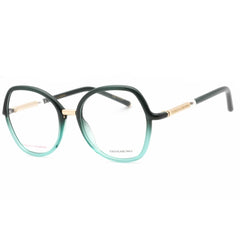 Carolina Herrera Women's Eyeglasses - Green Teal Full Rim Frame | HER 0080 0601 00