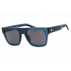 Tommy Hilfiger Men's Sunglasses - Matte Blue Square Full Rim Frame | TH 1976/S 0FLL IR