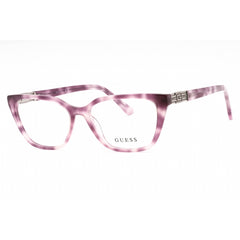 Guess Women's Eyeglasses - Violet/Other Acetate Full Rim Cat Eye Frame | GU2941 083
