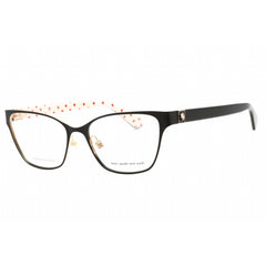 Kate Spade Women's Eyeglasses - Gold Black Metal Cat Eye Shape Frame | IVIE 0RHL 00