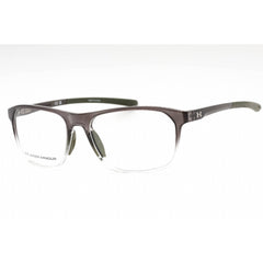 Under Armour Men's Eyeglasses - Green Crystal Rectangular Full Rim | UA 5030 0B59 00