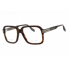 Marc Jacobs Men's Eyeglasses - Havana Plastic Square Full Rim Frame | MARC 681 086