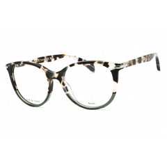 Rag And Bone Women's Eyeglasses - Havana Gray Plastic Cat Eye Frame | RNB 3032 AB8 00