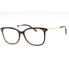 Missoni Women's Eyeglasses - Havana Plastic Cat Eye Full Rim Frame | MIS 0085 0086 00