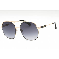 Marc Jacobs Women's Sunglasses - Gold Black Metal Full Rim Frame | MARC 576/S 0RHL 9O